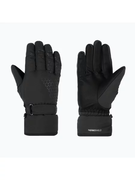 Дамски скиорски ръкавици ZIENER Kisar Aquashield black черно