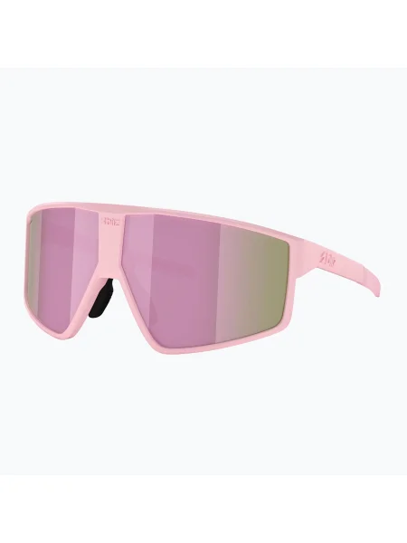 Bliz matt púderrózsaszín/barna rosé multi napszemüveg. Méret: OS rózsaszín