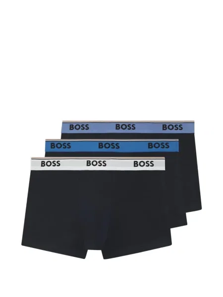 Boxeri Boss cu autograf albastru