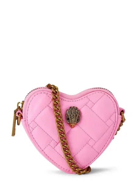 Kurt Geiger London torebka crossbody Micro Heart różowa