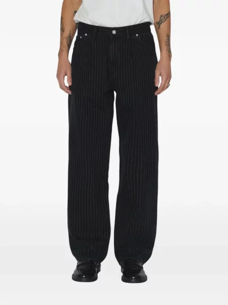 Blugi cu picior larg Dr. Denim negru