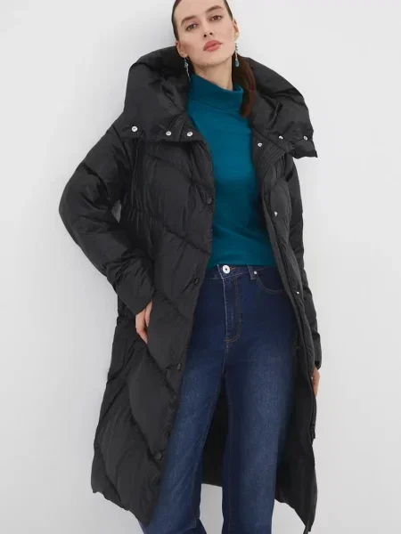 Medicine płaszcz puchowy zimowy czarny