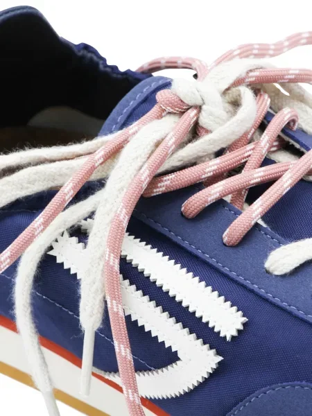 Sneakerși Puraai cu autograf albastru