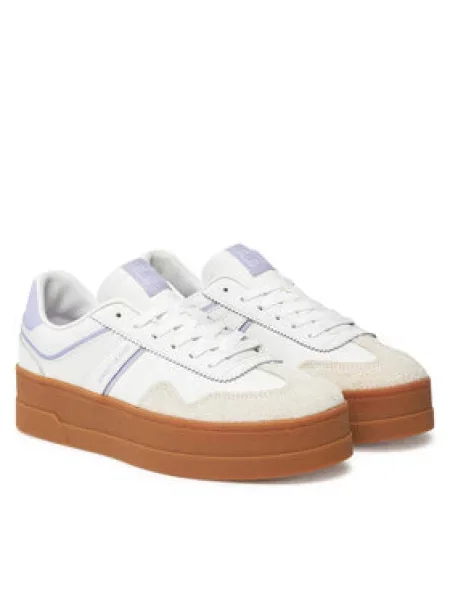 Tommy Jeans Sneakersy The Greenwich Flatform Écru