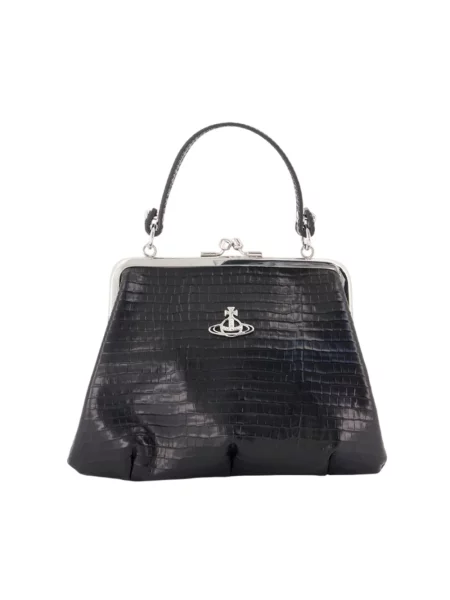 Portfel Vivienne Westwood skórzany czarny