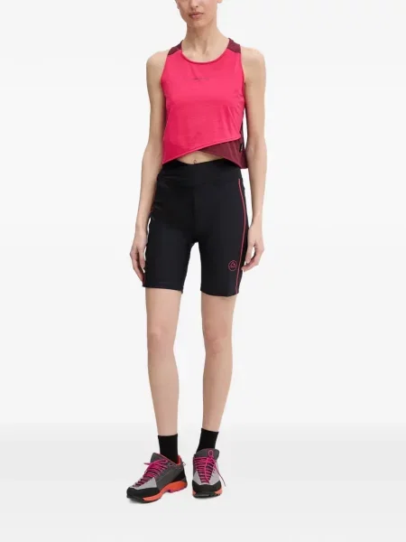 Pantaloni scurți La Sportiva cu imagine negru