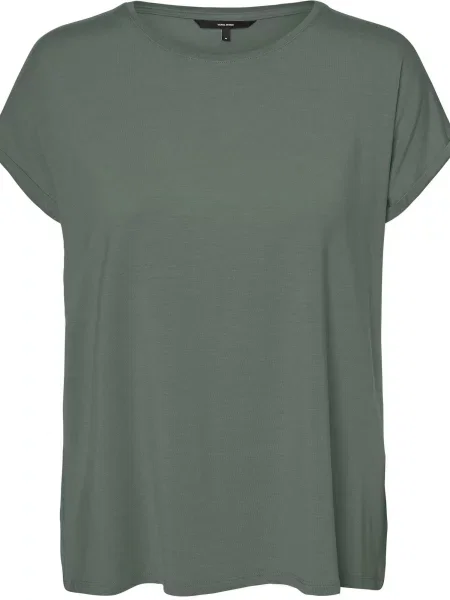 VERO MODA Tricou VMAva închis verde