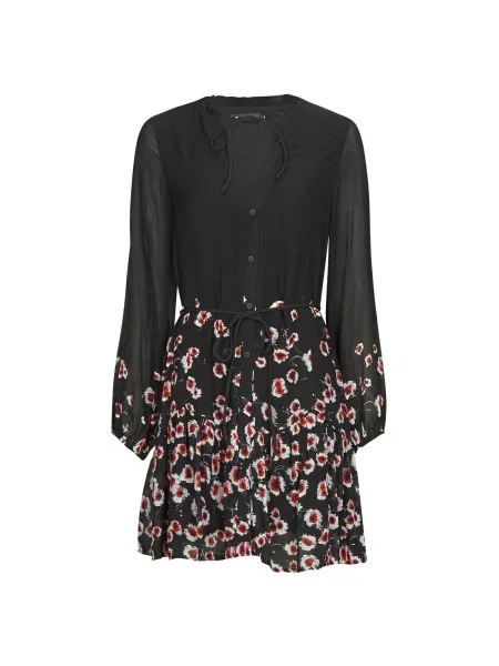 Mini obleka Desigual črna