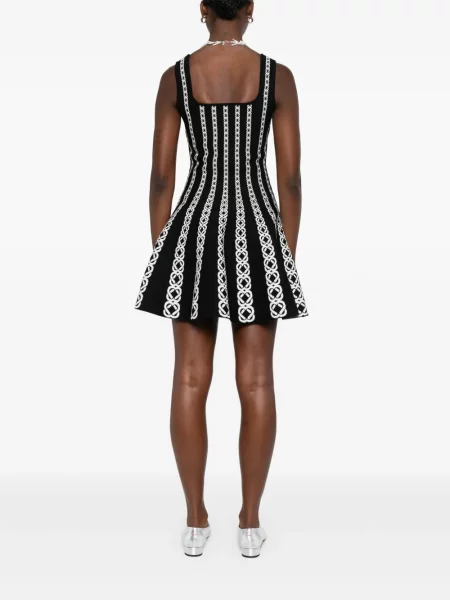 Rochie mini Maje tricotate de costum negru