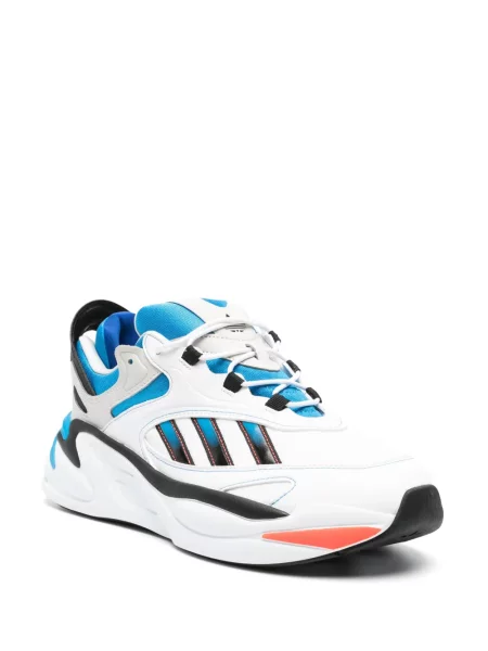 Nėriniuotos sportbačiai Adidas Ozweego su raišteliais žalia