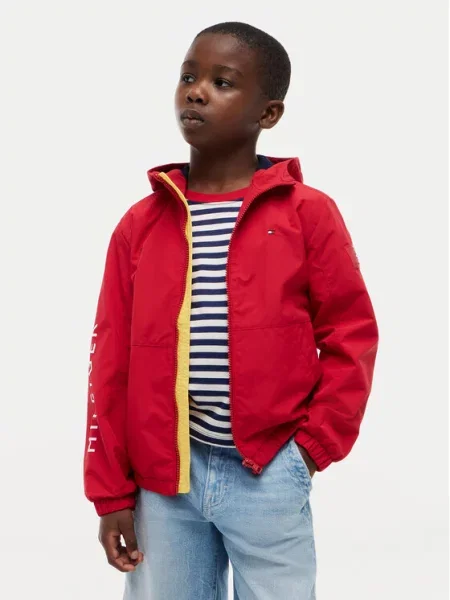Tommy Hilfiger Ветровка Windbreaker червен
