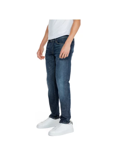 JACK & JONES Džíny JJIGlenn JJICON tmavě modrá