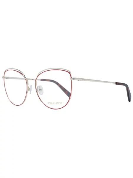 Okulary przeciwsłoneczne Emilio Pucci czerwone