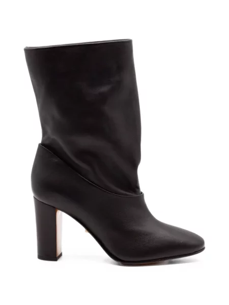 Kotníkové boty Alberta Ferretti černé