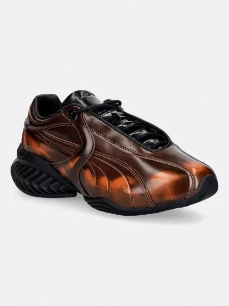 Puma Puma x J.L-A.L sneakersy skórzane brązowe