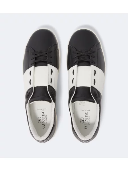 Sneakerși Valentino Garavani din piele negru