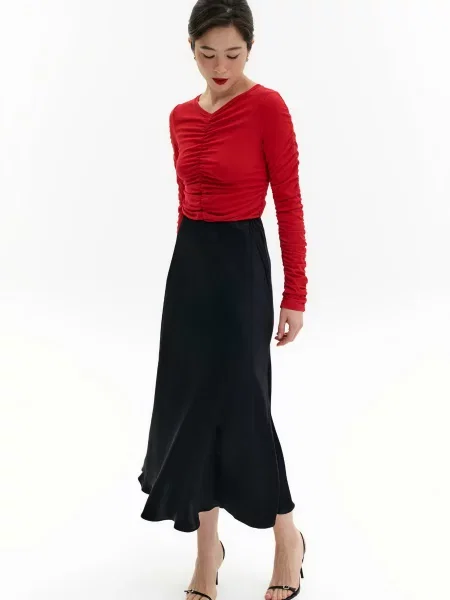 Спідниця міді VMMA чорний