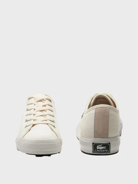 Кеди Lacoste білі
