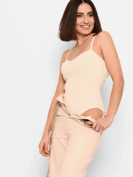 CARICA Боді білий