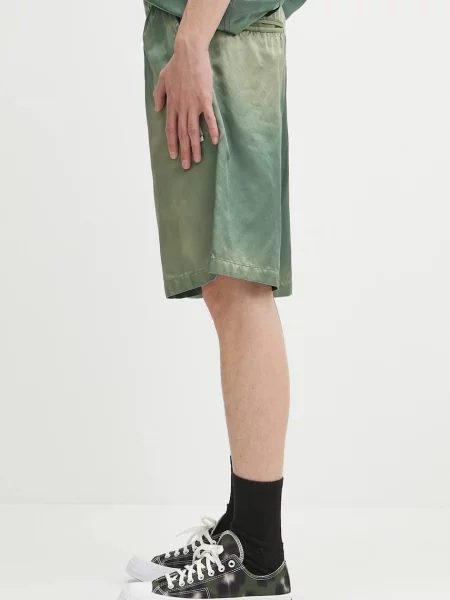 Maison MIHARA YASUHIRO pantaloni scurți Aged Satin Shorts