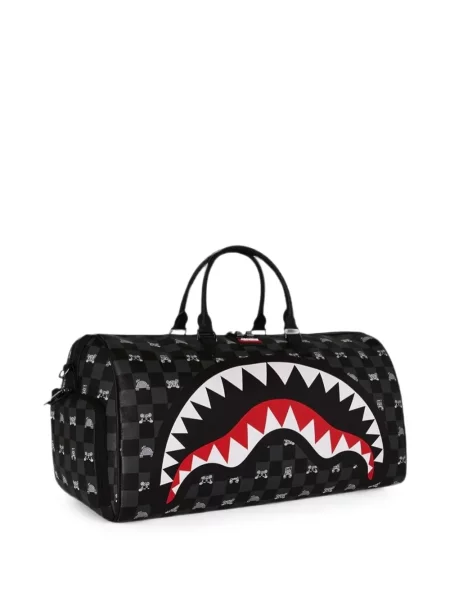 Geantă Sprayground în carouri negru