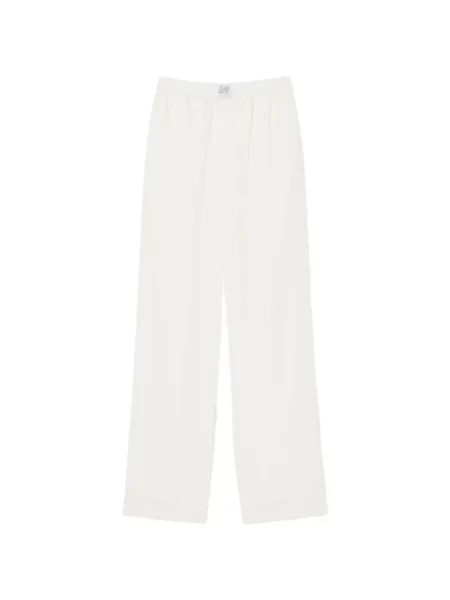 Pantaloni Lacoste alb