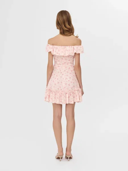 Платье мини Fashionista розовое