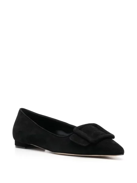 Pantofi cu toc Manolo Blahnik negru