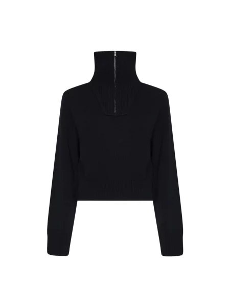 Kardigan Mm6 Maison Margiela wełniany niebieski