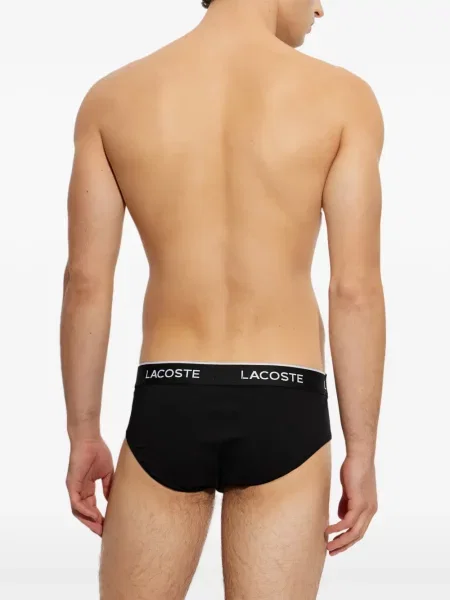 Бикини Lacoste с автограф черно