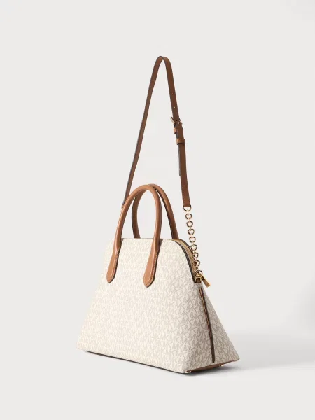 MICHAEL Michael Kors Kabelka svetlobéžová / tmavobéžová béžová