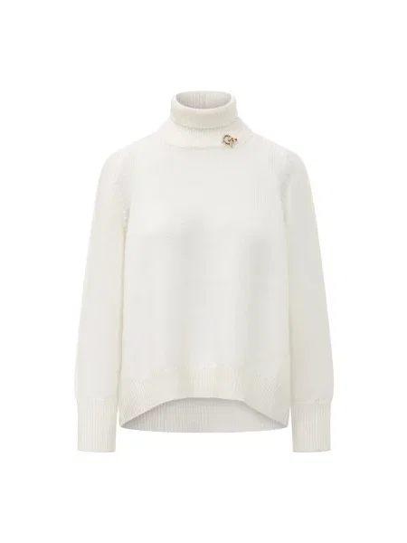 Sweter Fabiana Filippi biały