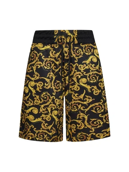 Szorty jeansowe Versace Jeans Couture czarne