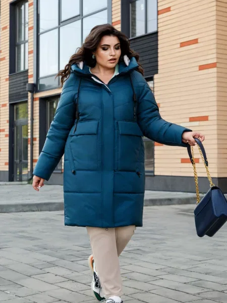 Куртка All Posa бирюзовый