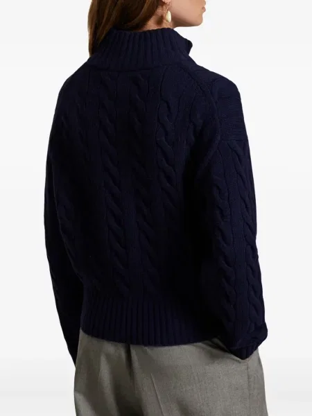 Căciulă Polo Ralph Lauren cu broderie cu dungi cowboy roșu