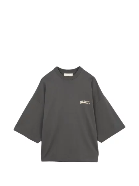 Scurt tricou Essentials cu imagine gri