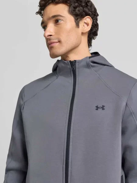 Kurtka treningowa o kroju regular fit z domieszką bawełny model Unstoppable' Under Armour