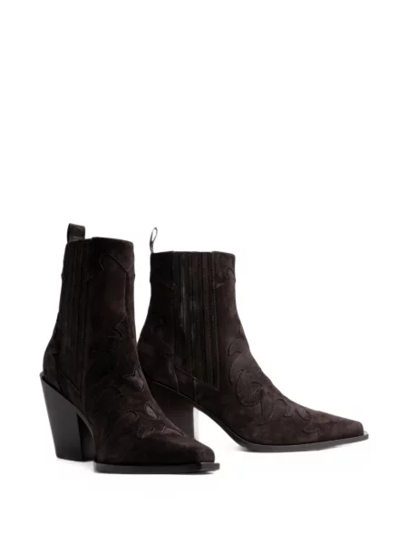 Botine Sartore din piele maro