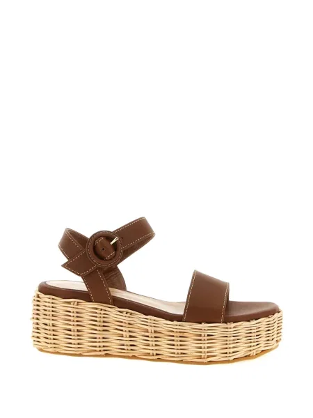 Sandale Gianvito Rossi din piele maro