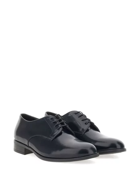 Pantofi derby Duca Heritage din piele negru