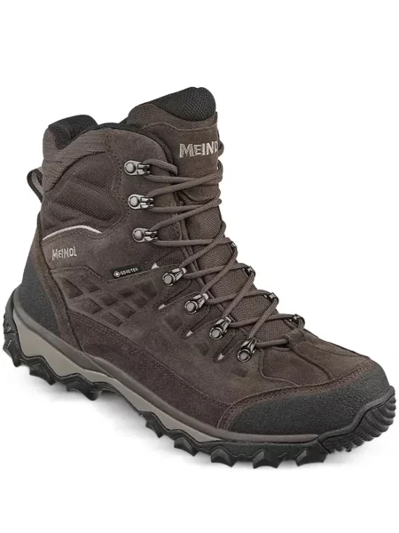 Buty trekkingowe Meindl sznurowane koronkowe trekkingowe brązowe