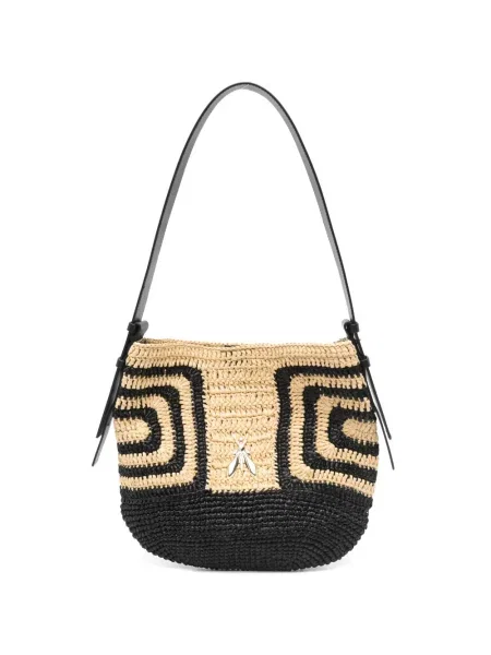 Geantă de plajă Patrizia Pepe galben