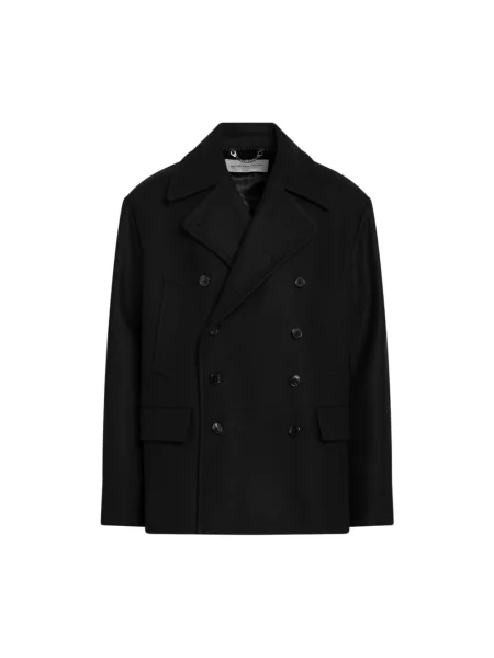 Płaszcz Dries Van Noten czarny