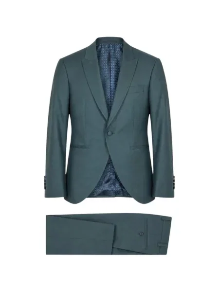 Costum Ramon Sanjurjo cu rever verde