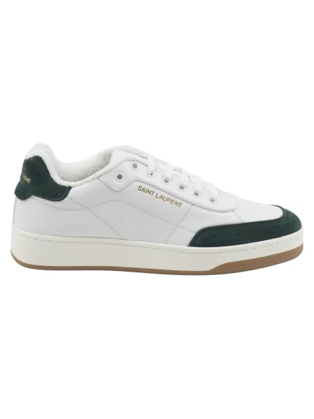 Sneakersy Saint Laurent skórzane białe