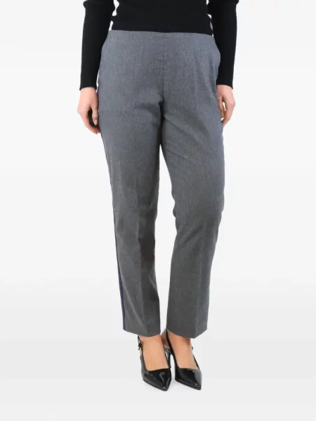 Pantaloni Bamford cu dungi gri