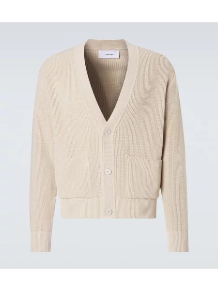 Cardigan Lardini alb