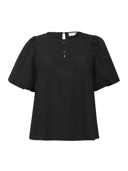 KAFFE CURVE Bluză KCMelana' negru