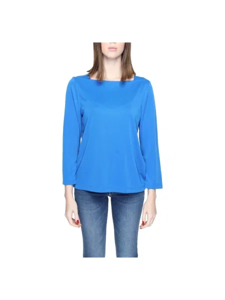 Długi top Street One z długim rękawem w miejskim stylu niebieski