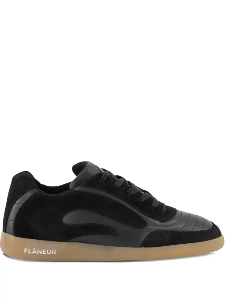 Sneakerși Flâneur din piele de căprioară negru